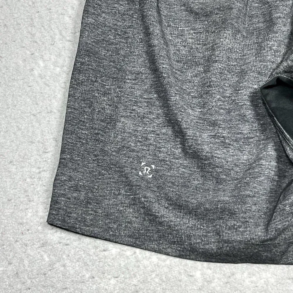 Lululemon T.H.E. Shorts Men’s Medium Heather Deep Coal 7